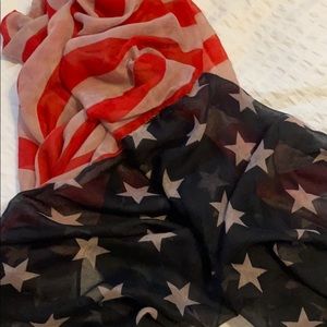 American flag infinite scarf